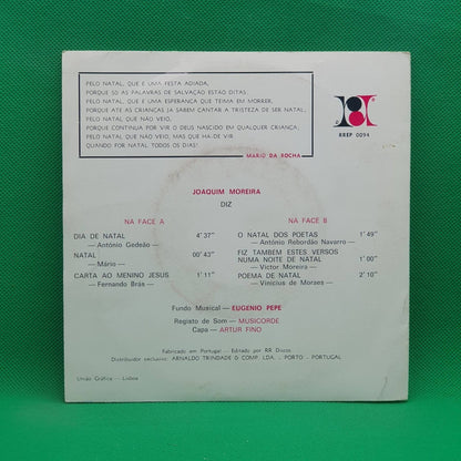Joaquim Moreira ‎– Diz Poesia Natal - Vinyl Store Online