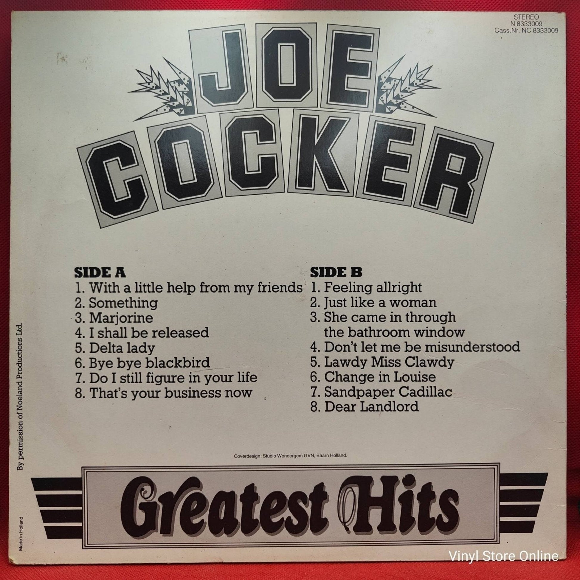 Joe Cocker ‎– 16 Greatest Hits - Vinyl Store Online