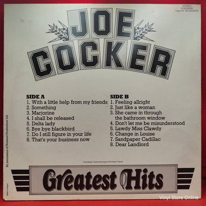 Joe Cocker ‎– 16 Greatest Hits - Vinyl Store Online