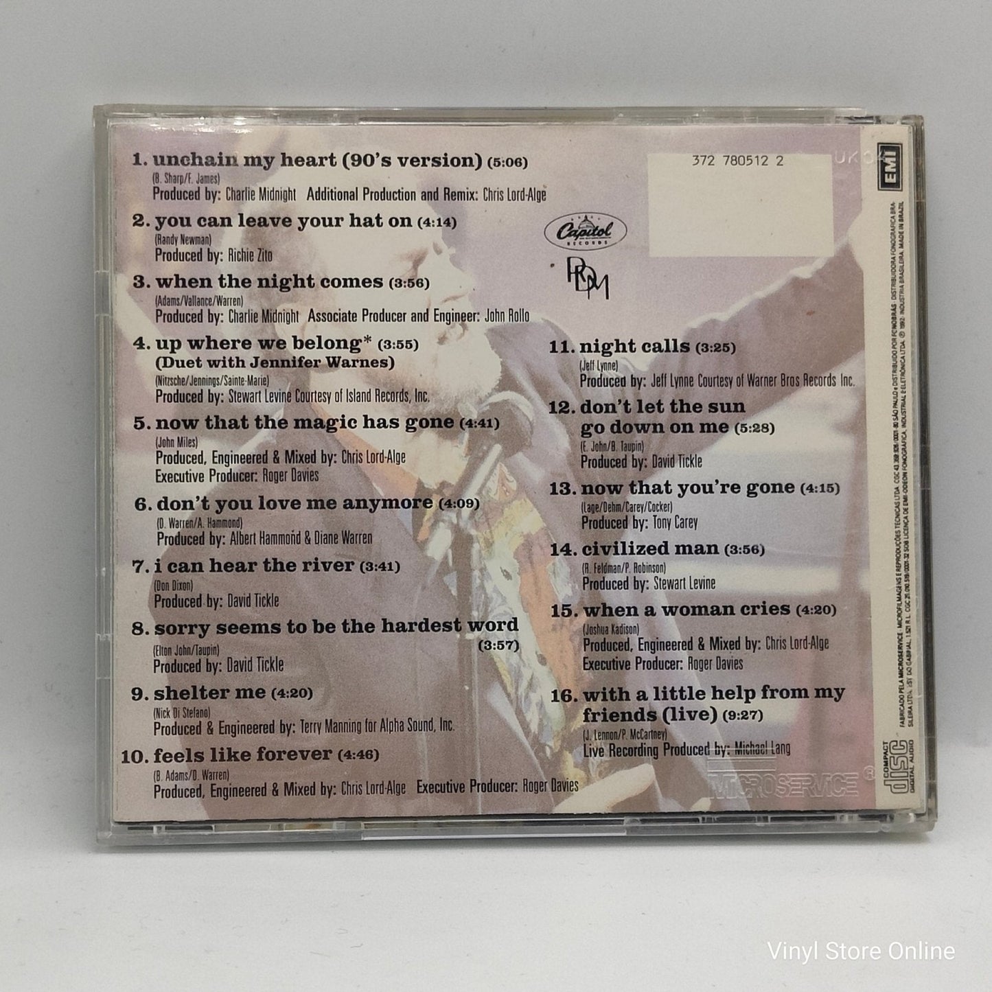 Joe Cocker ‎– The Best Of Joe Cocker - Vinyl Store Online