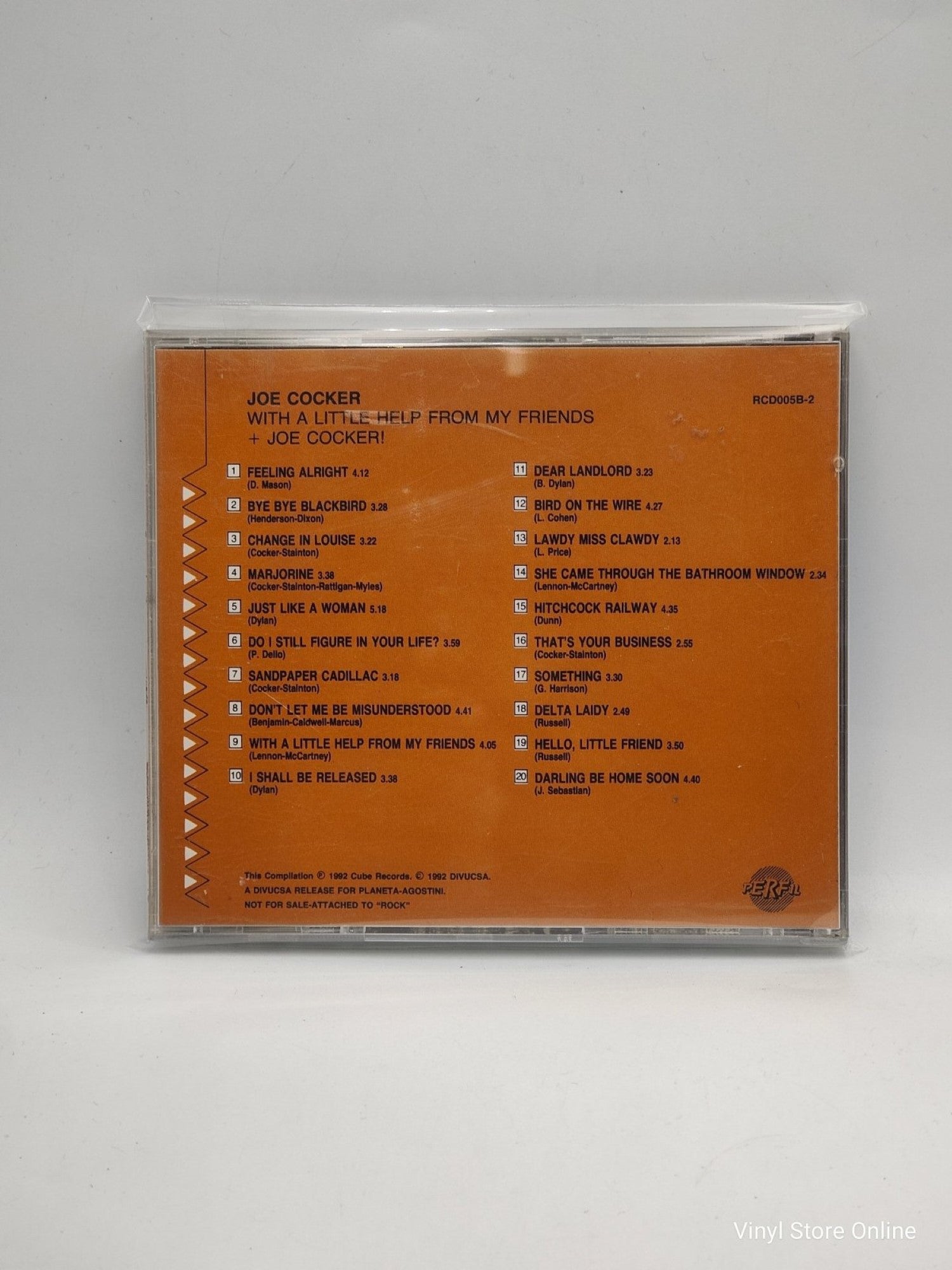 Joe Cocker ‎– With A Little Help From My Friends / Joe Cocker! - Vinyl Store Online