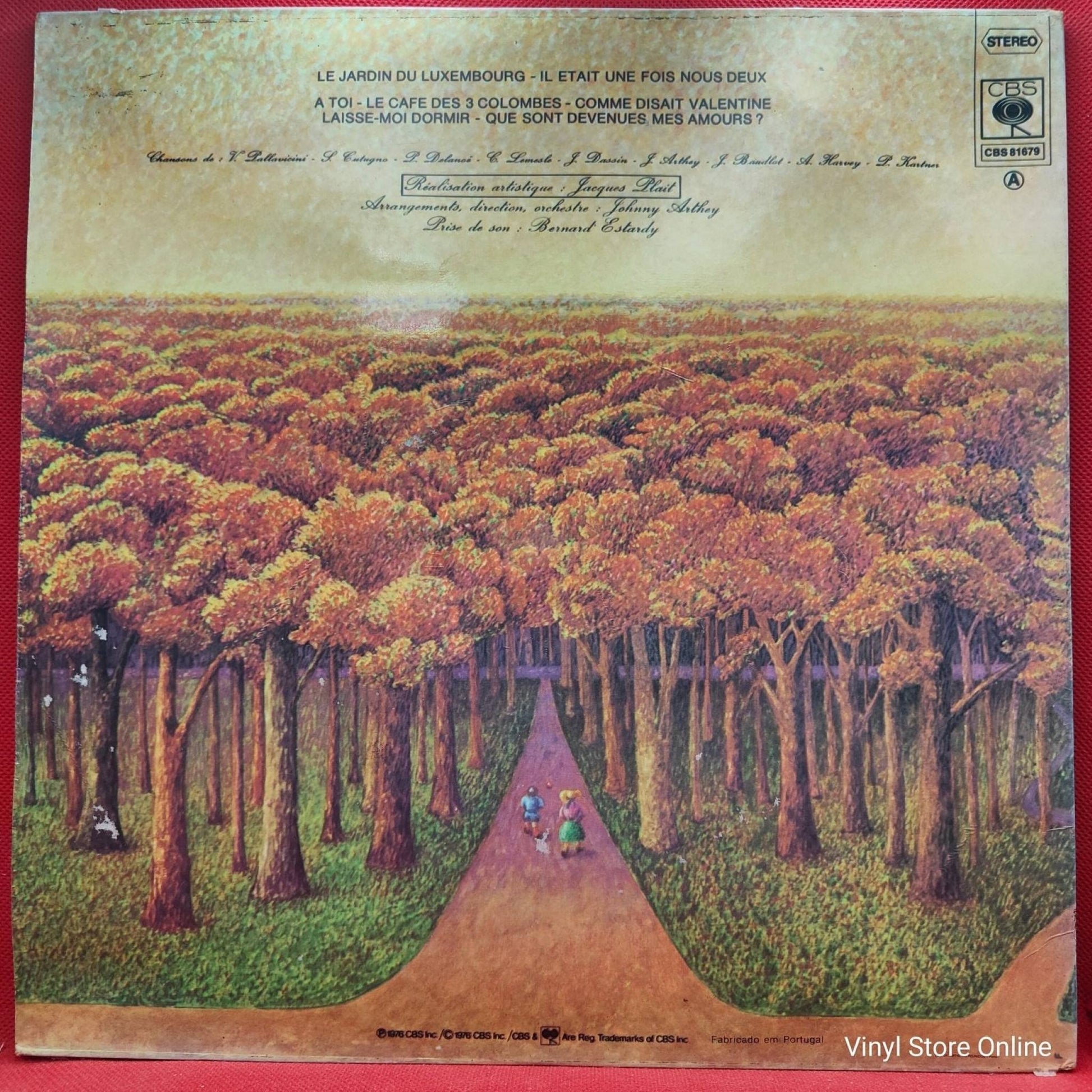 Joe Dassin ‎– Le Jardin Du Luxembourg - Vinyl Store Online