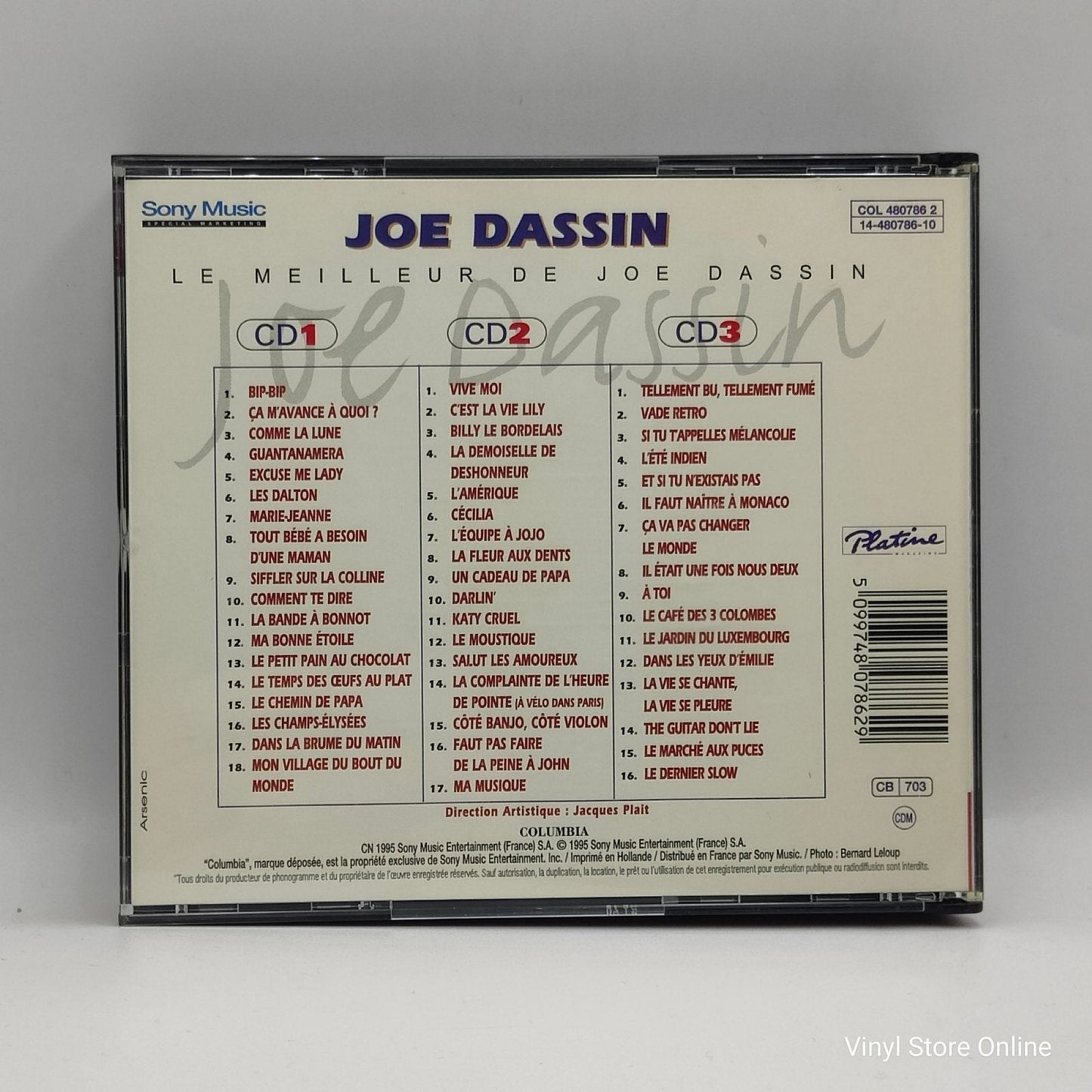 Joe Dassin ‎– Le Meilleur De Joe Dassin - Vinyl Store Online
