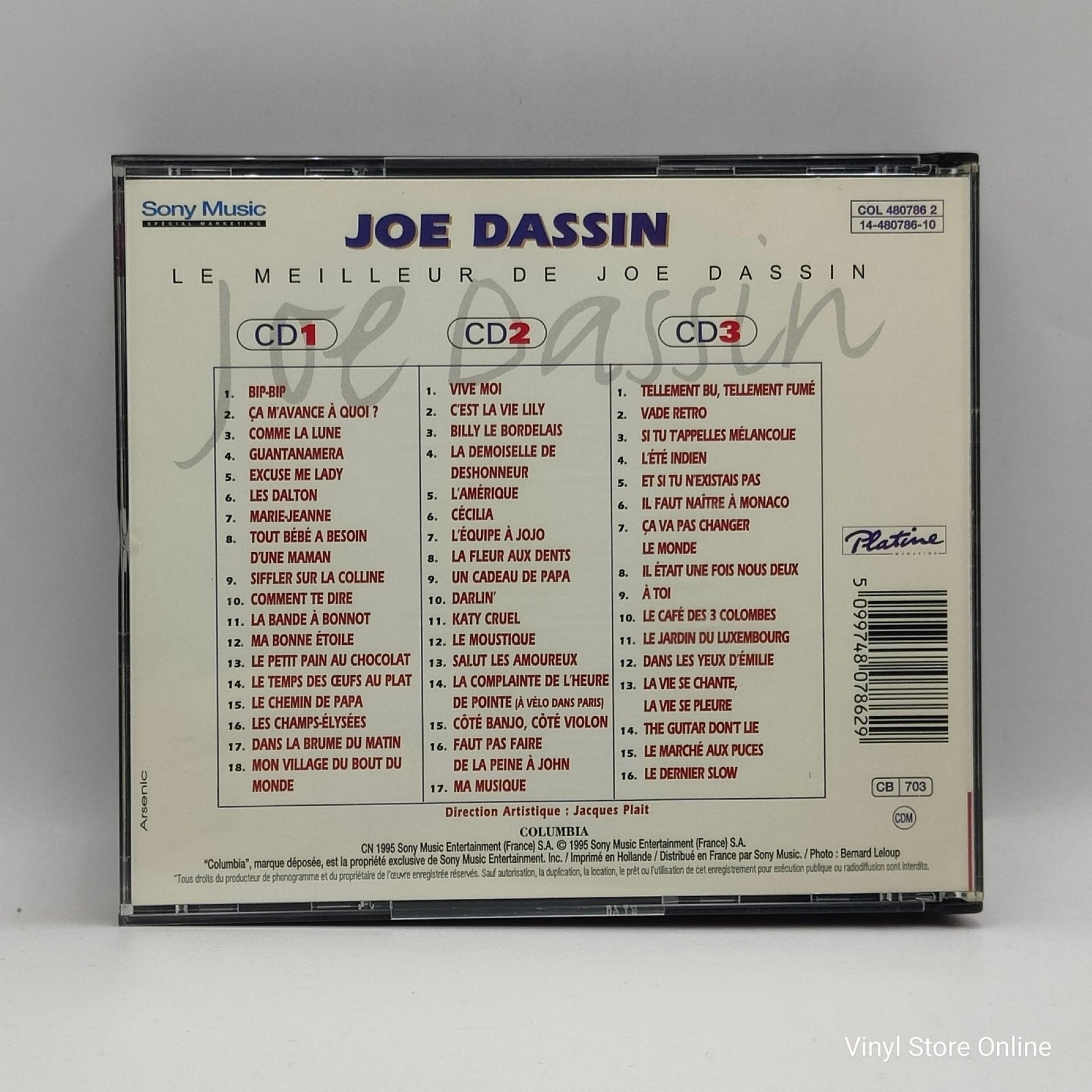 Joe Dassin ‎– Le Meilleur De Joe Dassin - Vinyl Store Online
