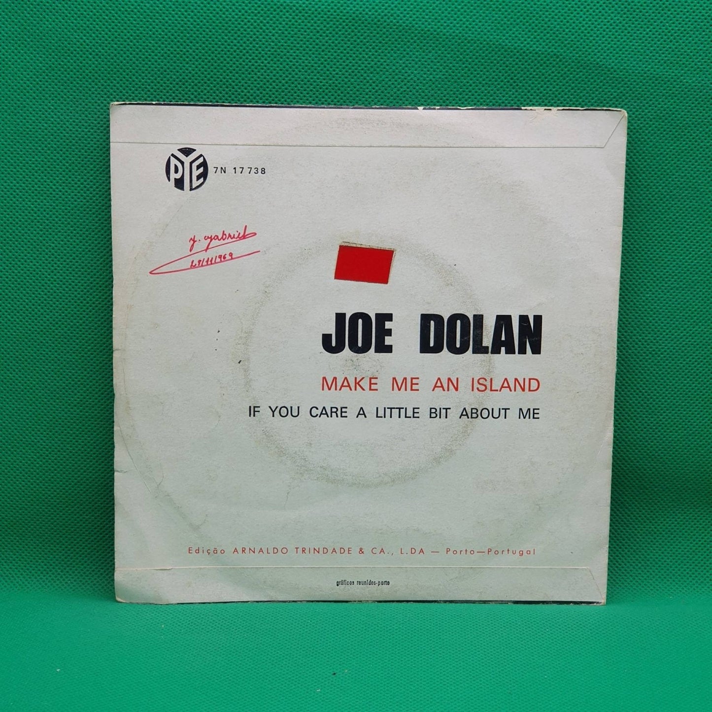 Joe Dolan ‎– Make Me An Island - Vinyl Store Online