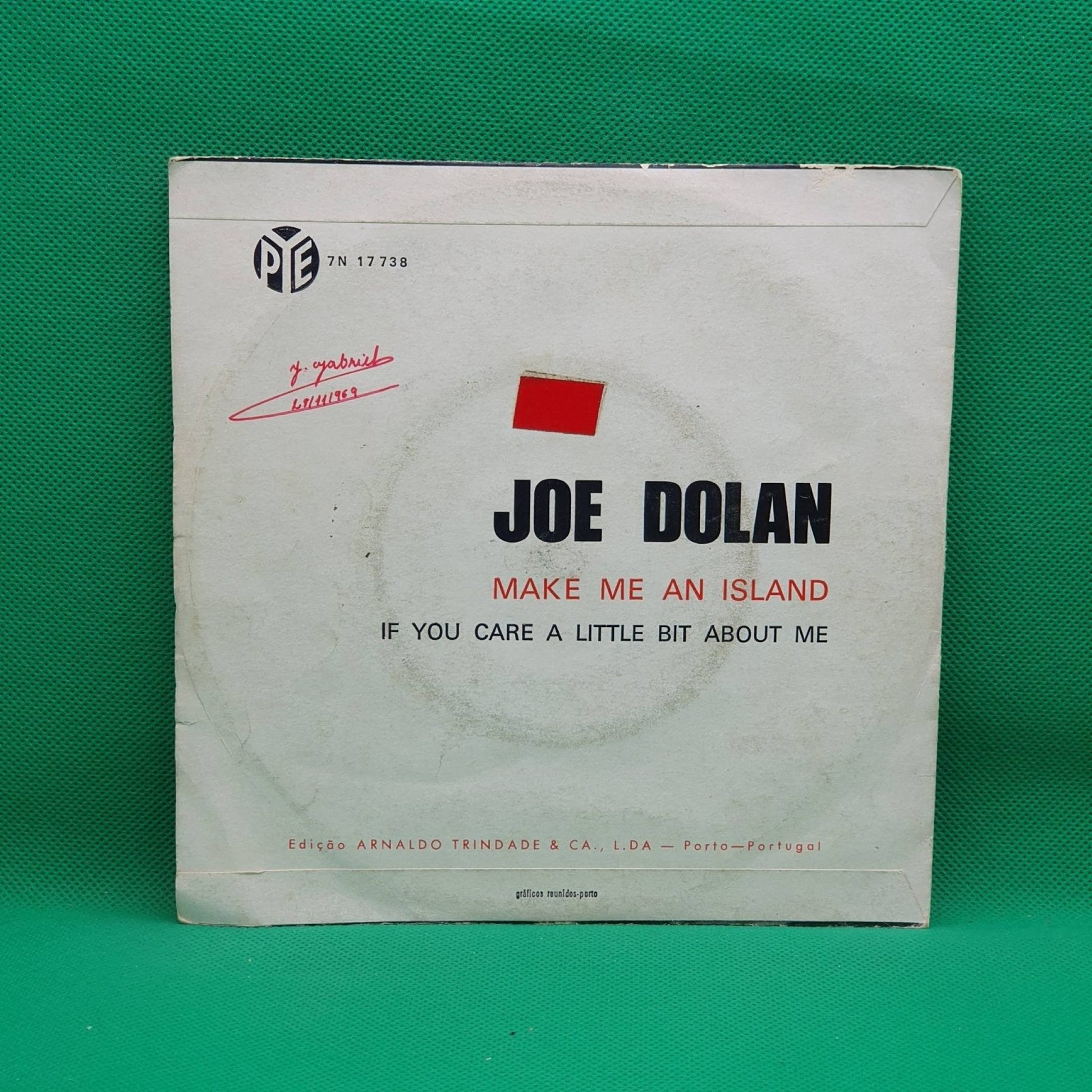 Joe Dolan ‎– Make Me An Island - Vinyl Store Online