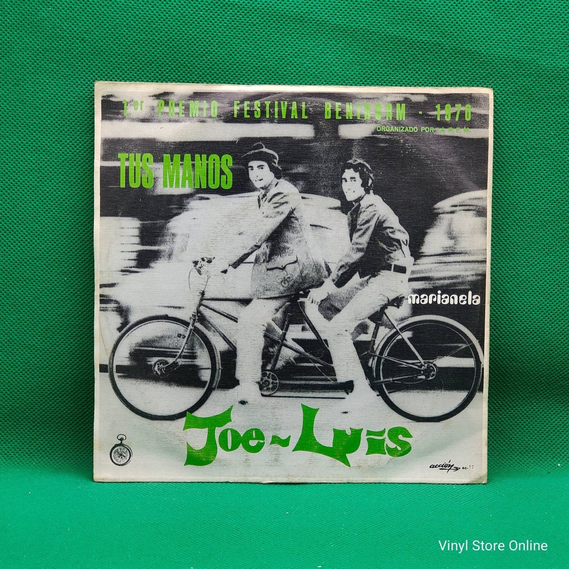 Joe e Luis ‎– Tus Manos / Marianela - Vinyl Store Online