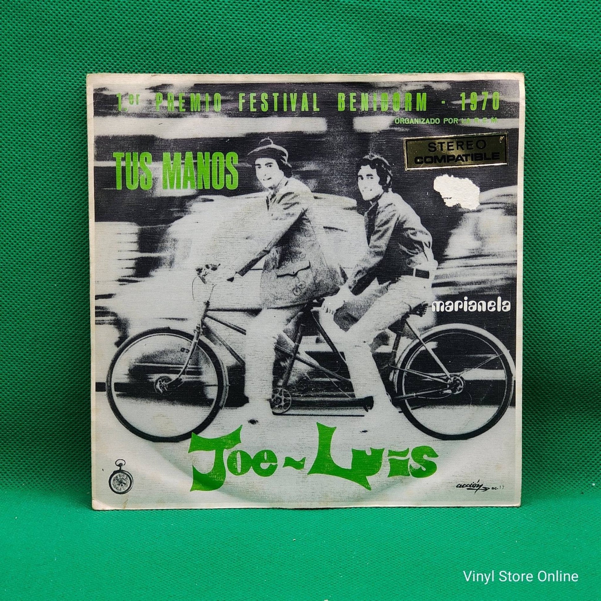 Joe e Luis ‎– Tus Manos / Marianela - Vinyl Store Online