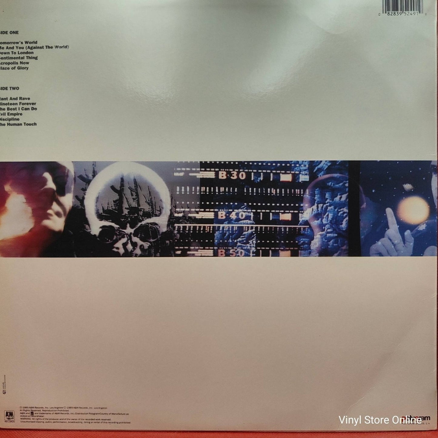 Joe Jackson ‎– Blaze Of Glory - Vinyl Store Online