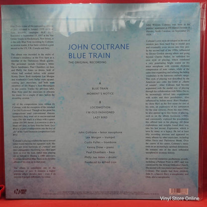 John Coltrane ‎– Blue Train - Vinyl Store Online