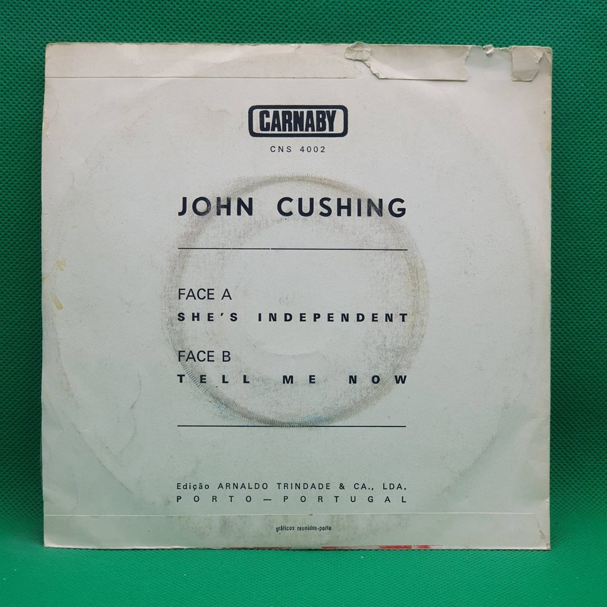 John Cushing ‎– She's Independent / Tell Me Know - Vinyl Store Online