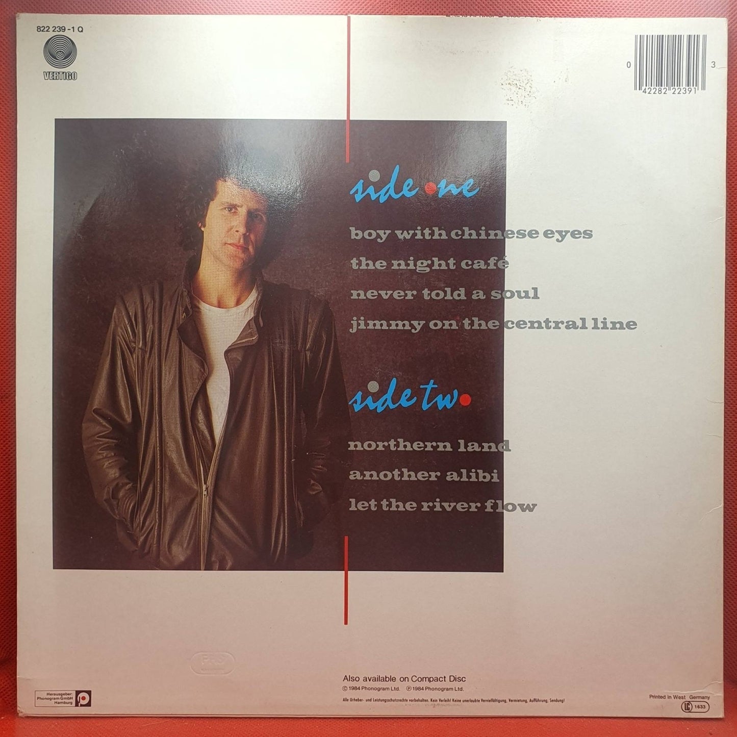 John Illsley ‎– Never Told A Soul - Vinyl Store Online