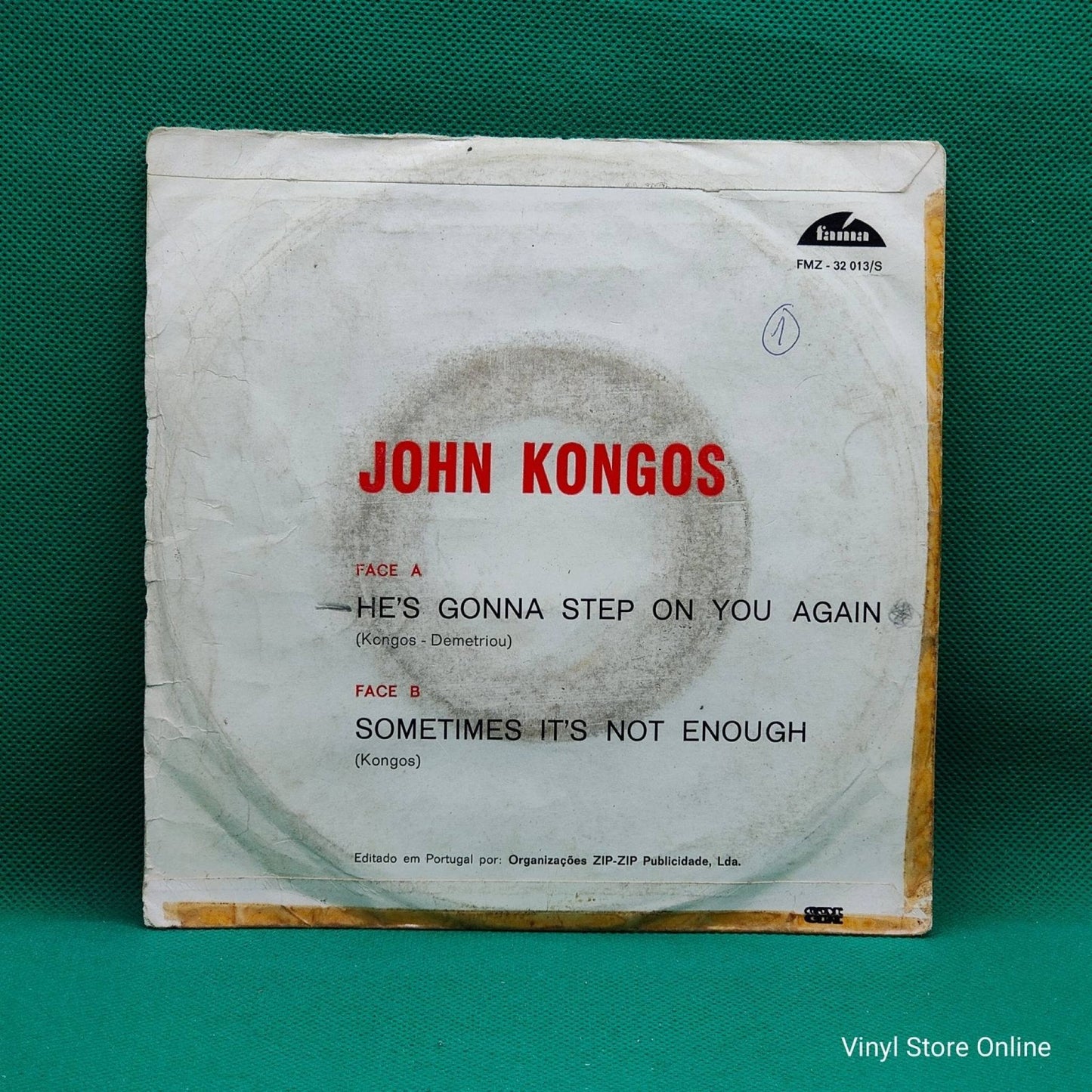 John Kongos ‎– He's Gonna Step On You Again - Vinyl Store Online