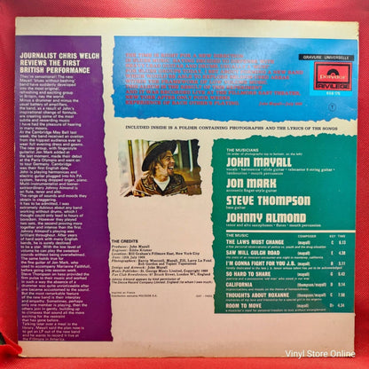John Mayall ‎– The Turning Point - Vinyl Store Online