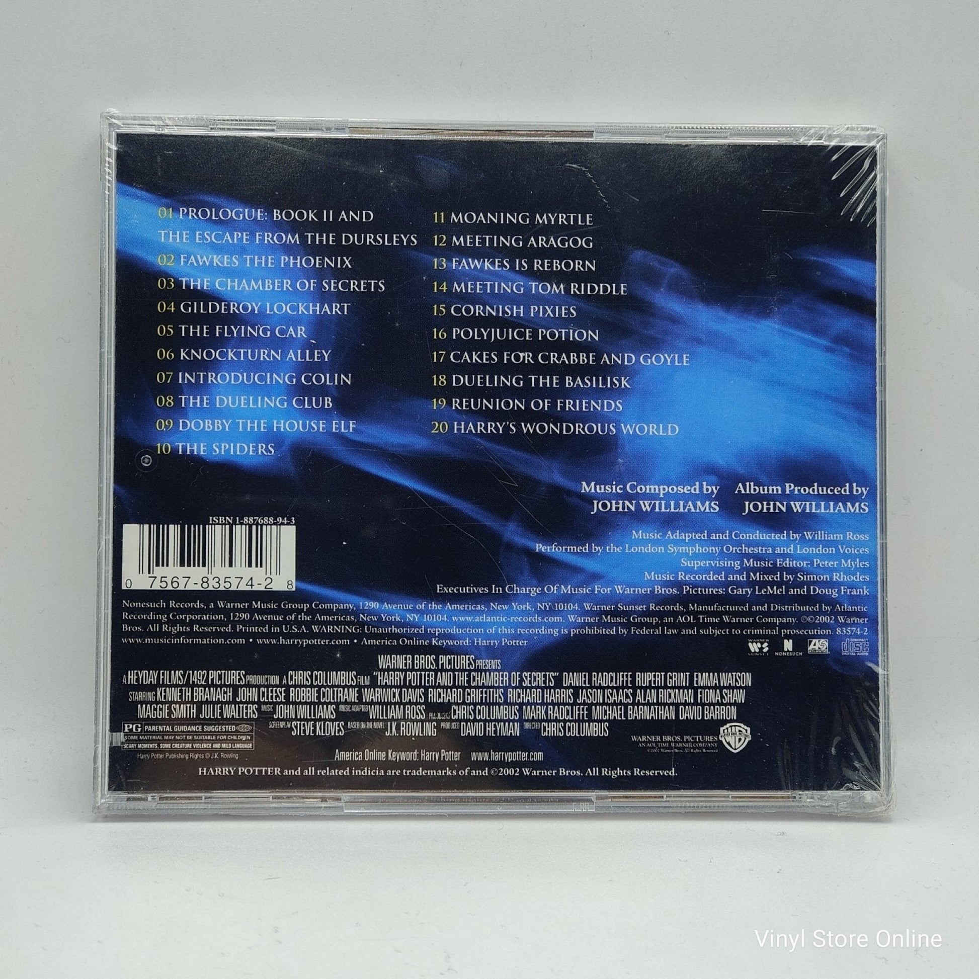 John Williams ‎– Harry Potter And The Chamber Of Secrets - Vinyl Store Online