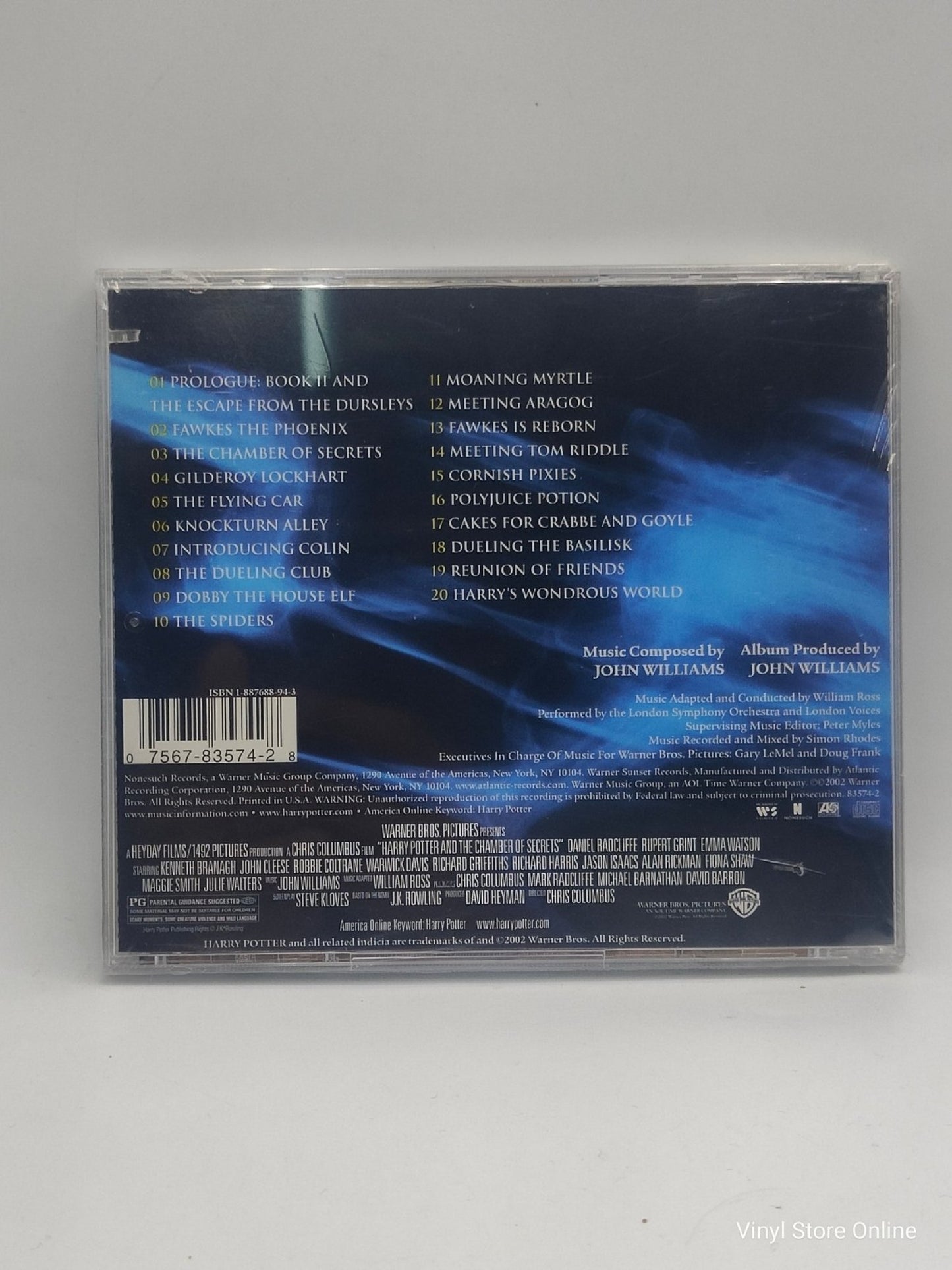 John Williams ‎– Harry Potter And The Chamber Of Secrets - Vinyl Store Online