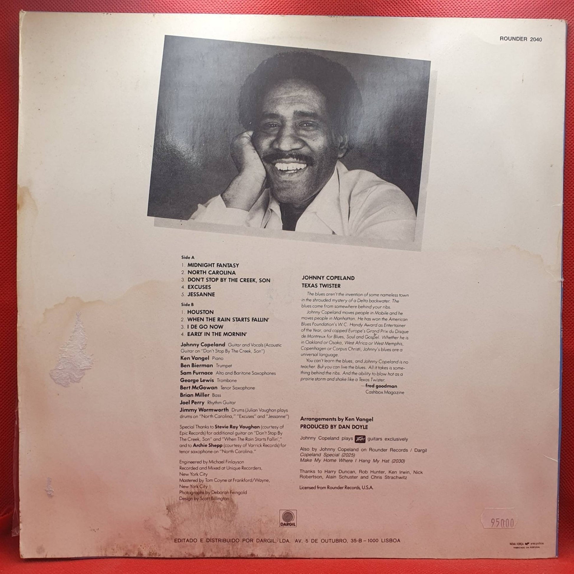 Johnny Copeland ‎– Texas Twister - Vinyl Store Online