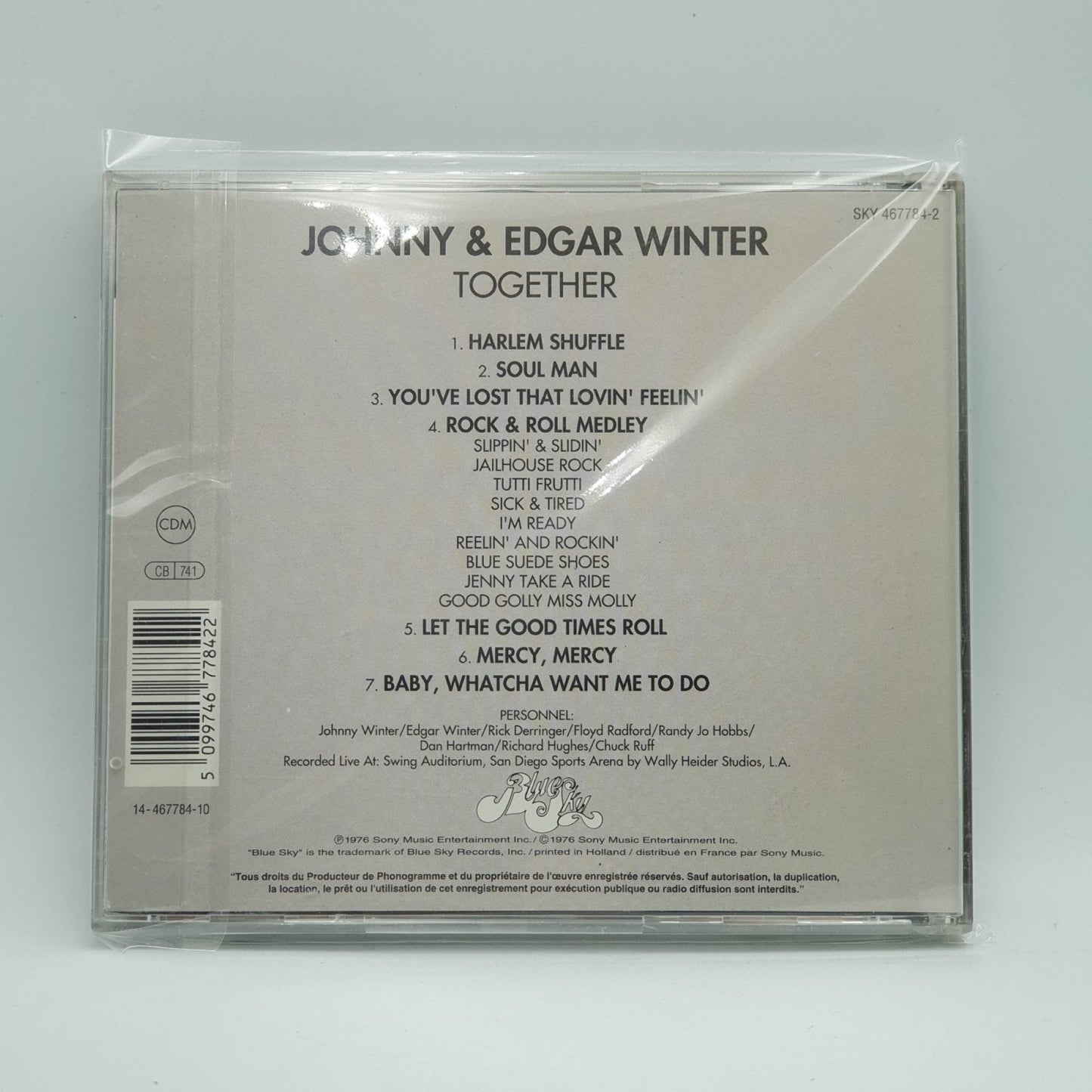 Johnny & Edgar Winter ‎– Together - Vinyl Store Online