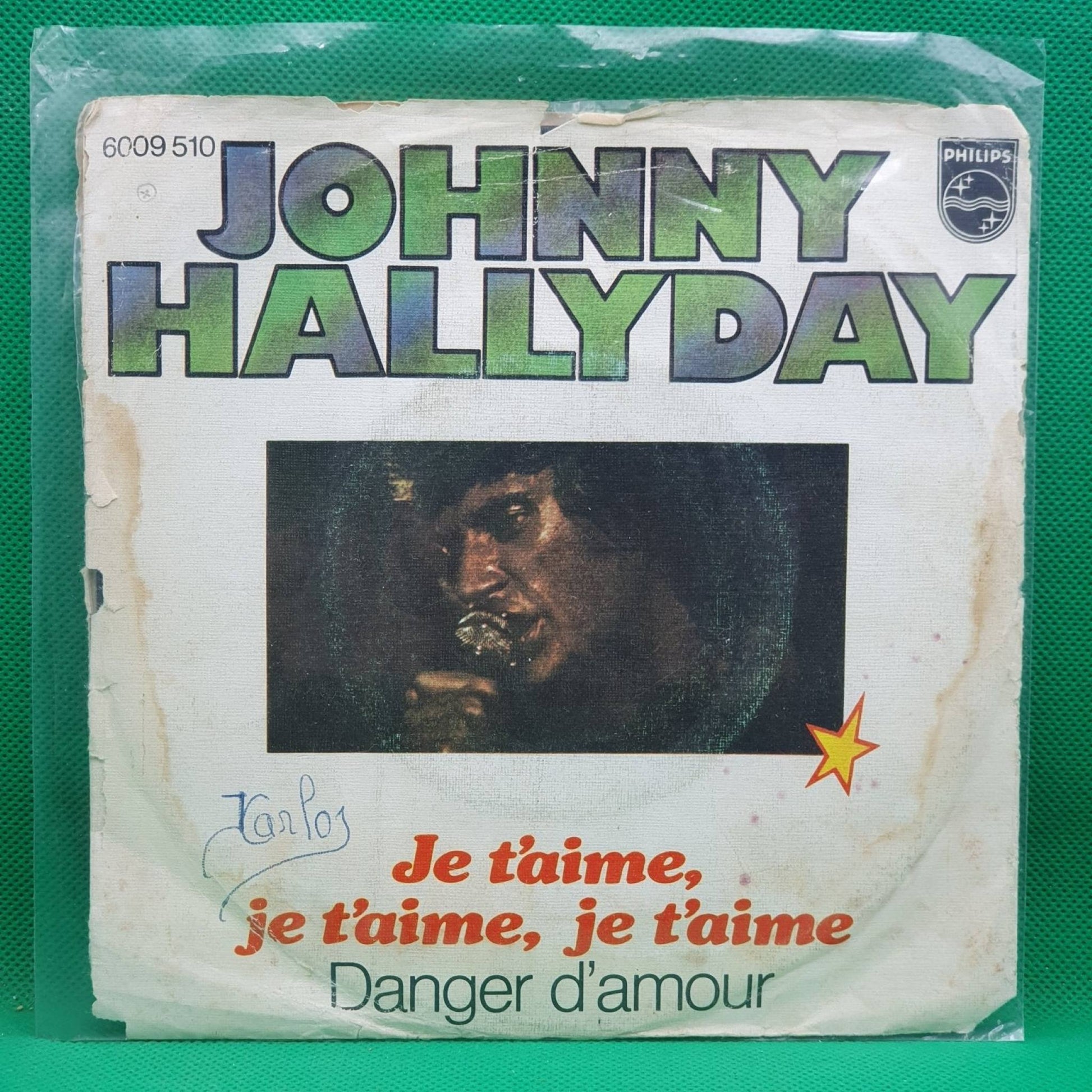 Johnny Hallyday ‎– Je T'aime, Je T'aime, Je T'aime - Vinyl Store Online
