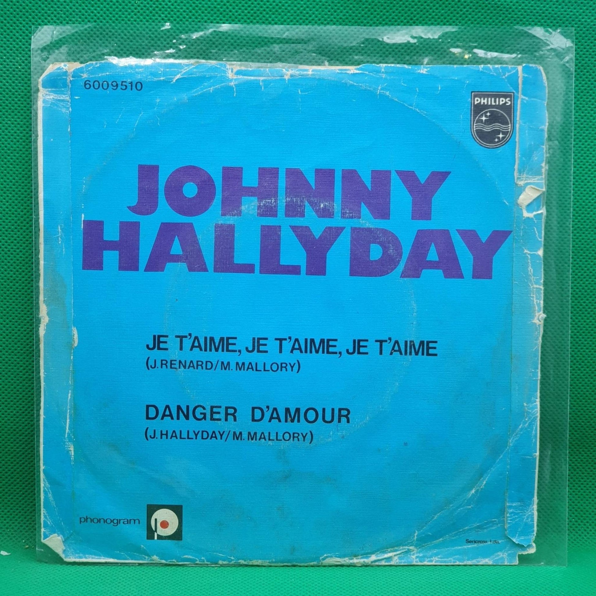 Johnny Hallyday ‎– Je T'aime, Je T'aime, Je T'aime - Vinyl Store Online