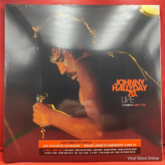 Johnny Hallyday ‎– Johnny Hallyday 70. Live - Cambrai 4 Sept. 1970 - Vinyl Store Online