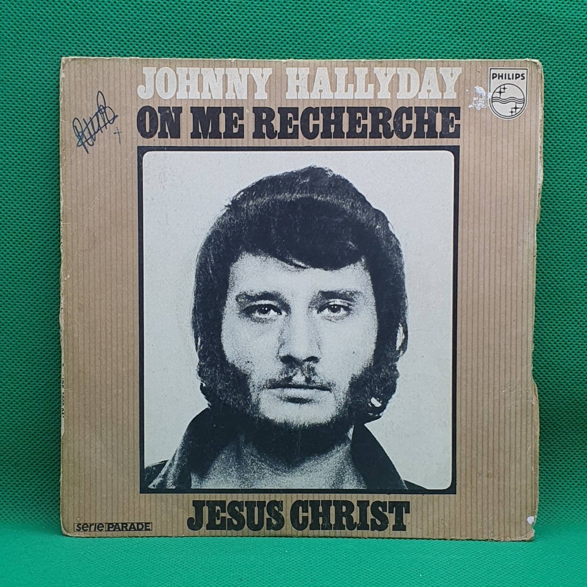 Johnny Hallyday ‎– On Me Recherche / Jésus Christ - Vinyl Store Online