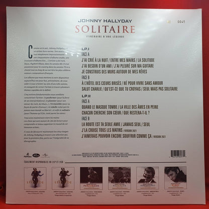 Johnny Hallyday ‎– Solitaire - Vinyl Store Online