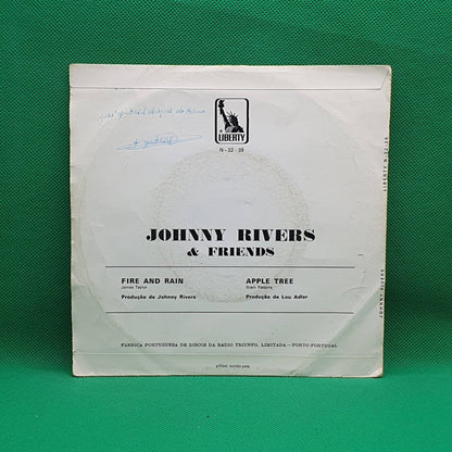 Johnny Rivers ‎– Fire And Rain / Apple Tree - Vinyl Store Online