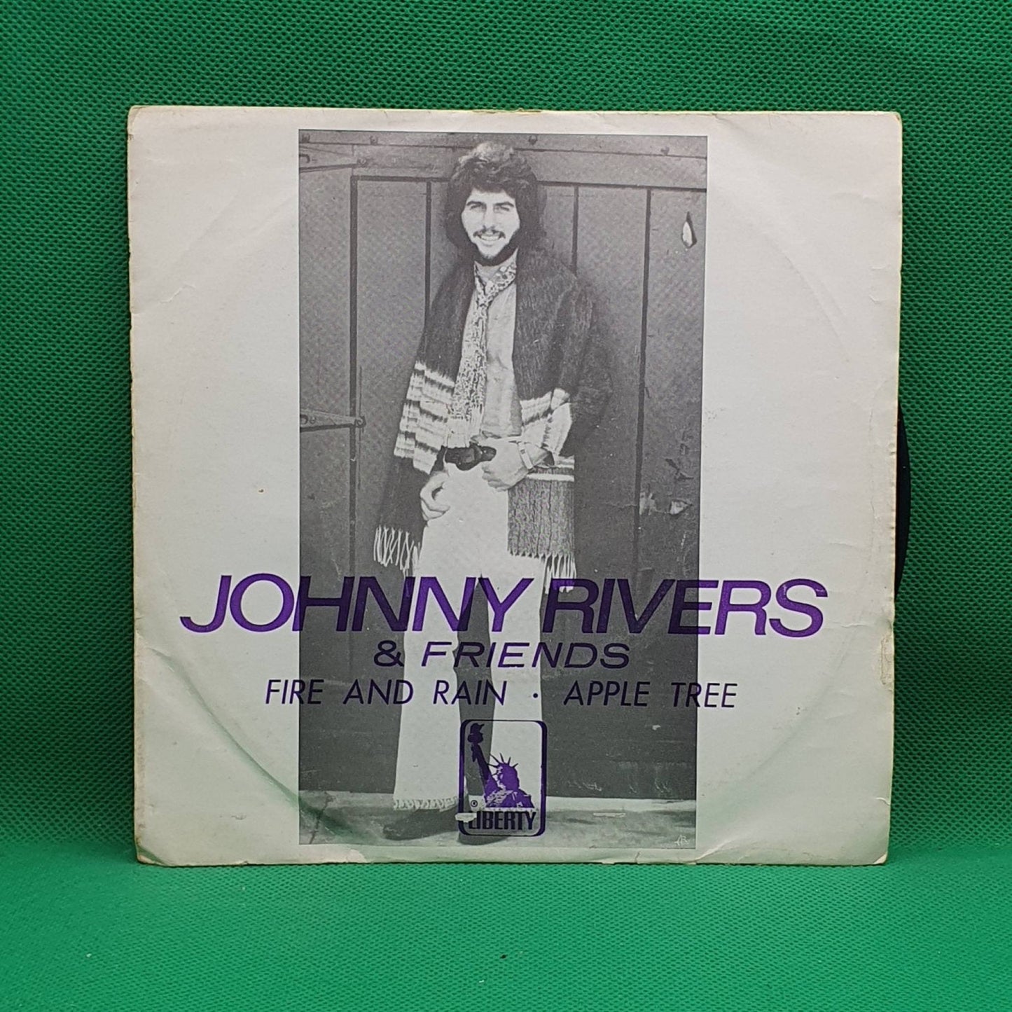 Johnny Rivers ‎– Fire And Rain / Apple Tree - Vinyl Store Online