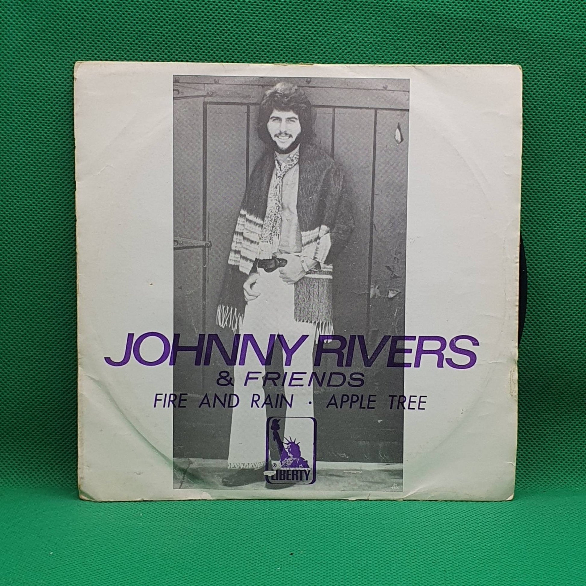 Johnny Rivers ‎– Fire And Rain / Apple Tree - Vinyl Store Online