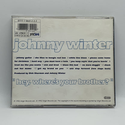 Johnny Winter ‎– Hey, Where's Your Brother? - Vinyl Store Online