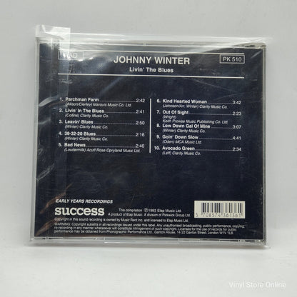 Johnny Winter ‎– Livin' The Blues - Vinyl Store Online