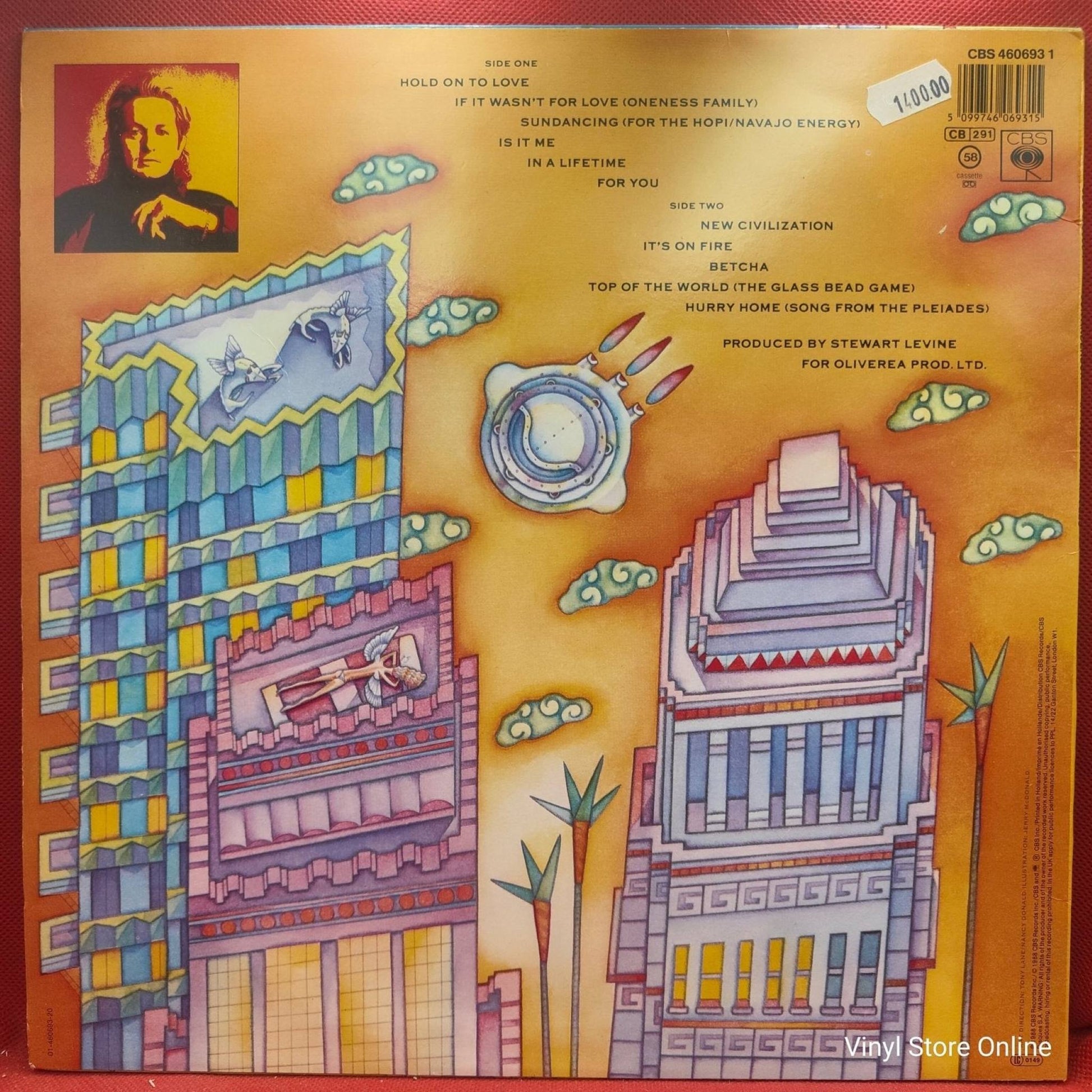 Jon Anderson ‎– In The City Of Angels - Vinyl Store Online
