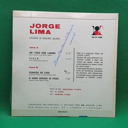 Jorge Lima ‎– Ah! Fado Dum Ladrão - Vinyl Store Online