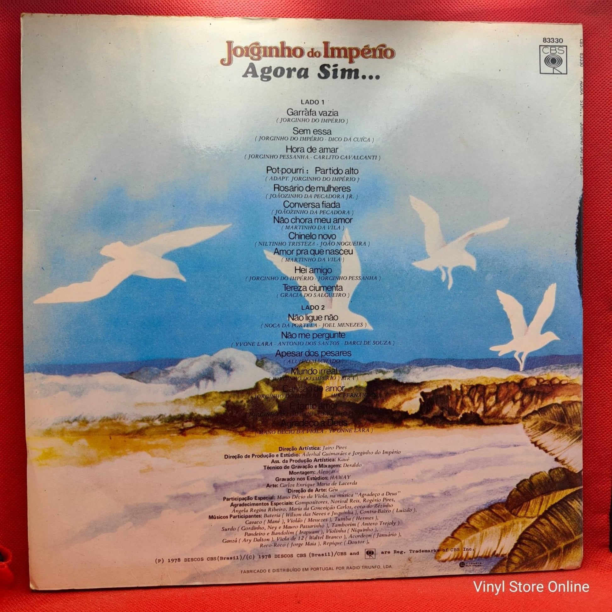 Jorginho Do Império ‎– Agora Sim... - Vinyl Store Online
