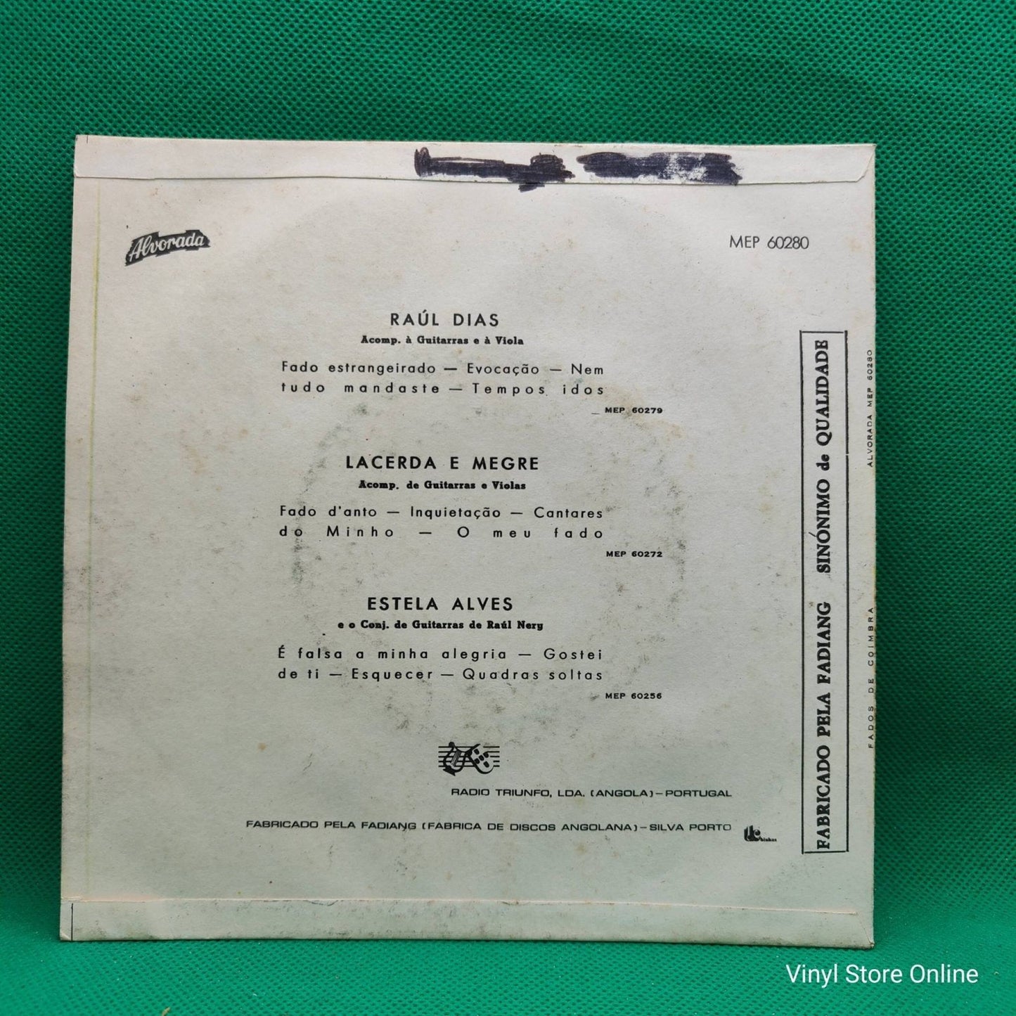 José Afonso ‎– Coimbra - Vinyl Store Online
