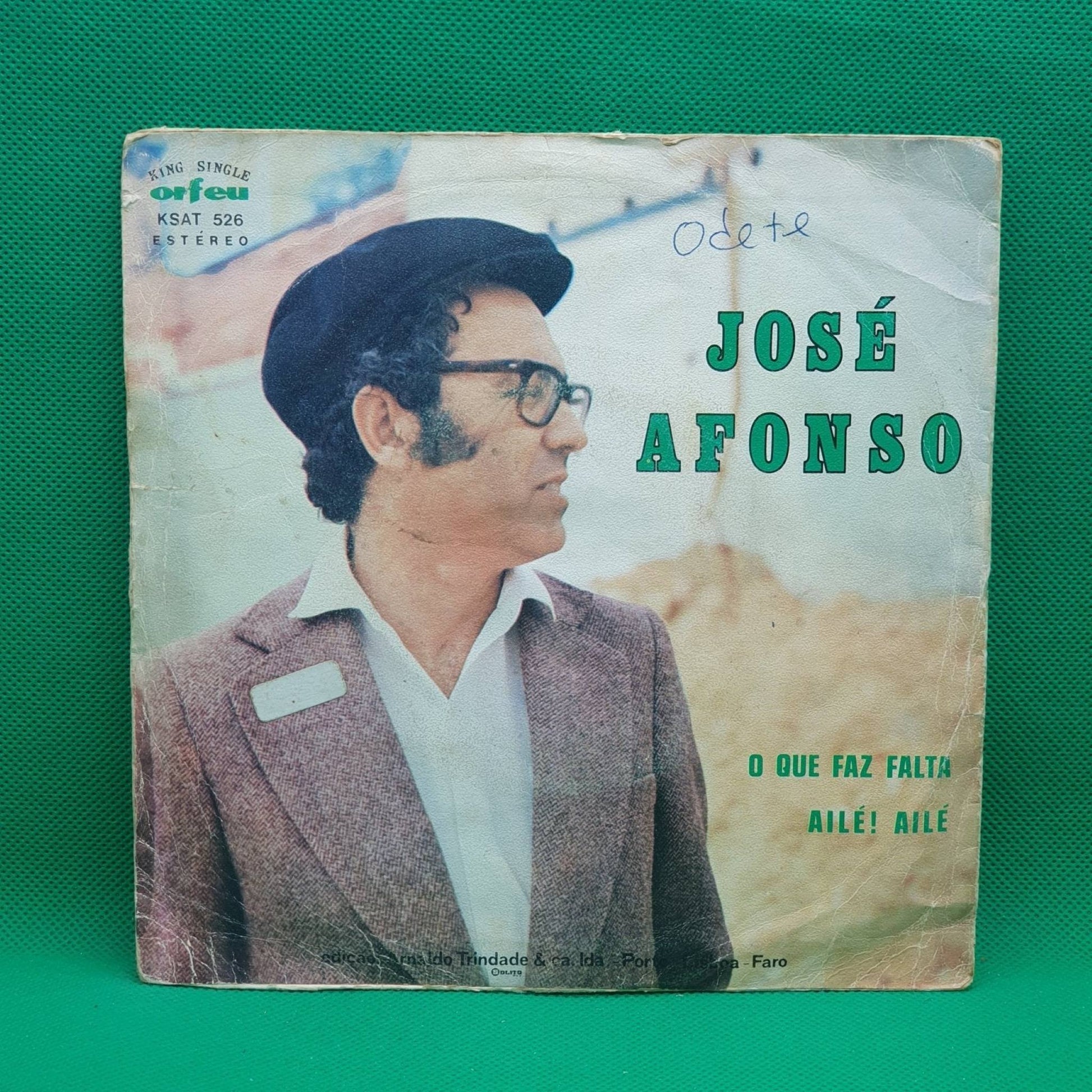 José Afonso ‎– O Que Faz Falta - Vinyl Store Online