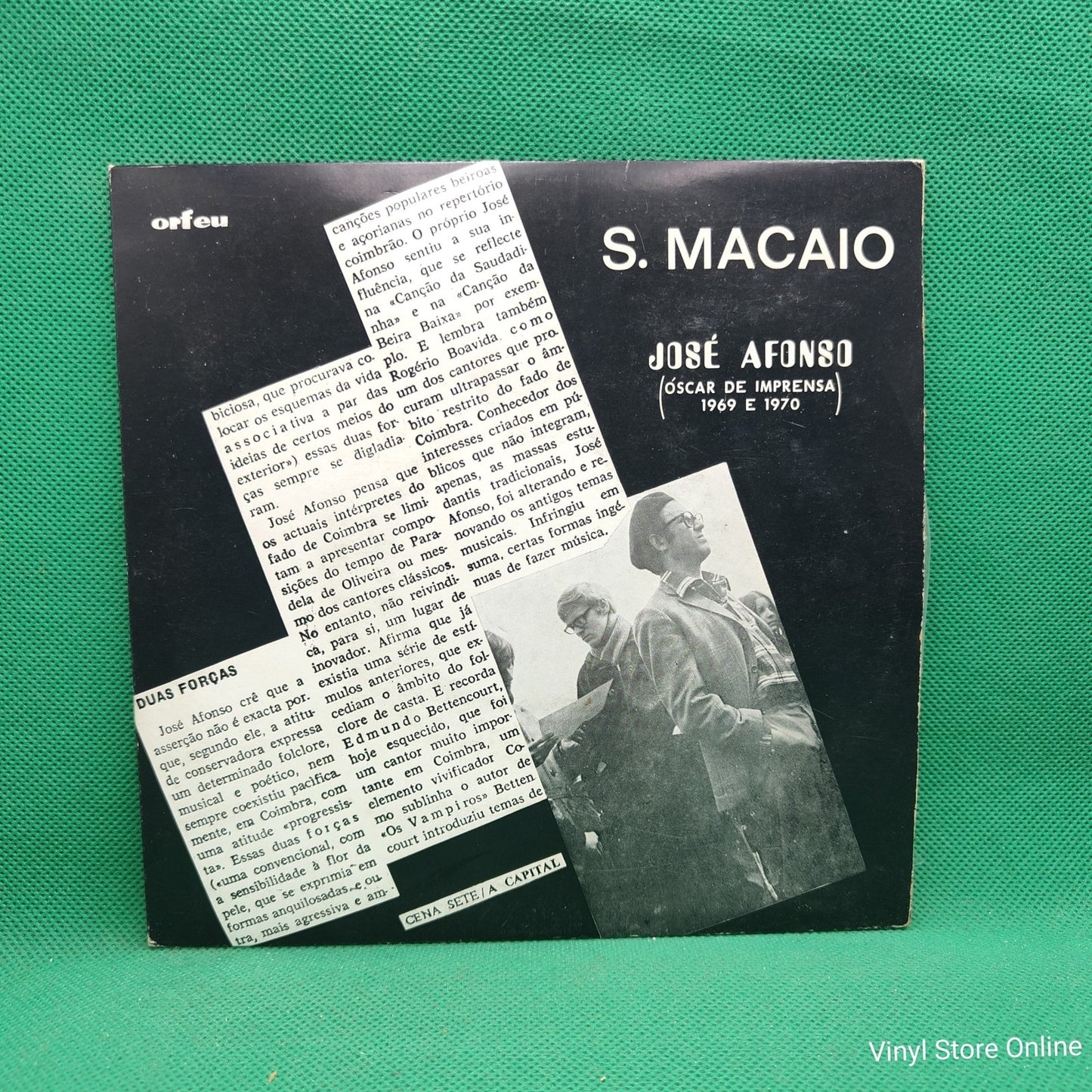 José Afonso ‎– S. Macaio - Vinyl Store Online