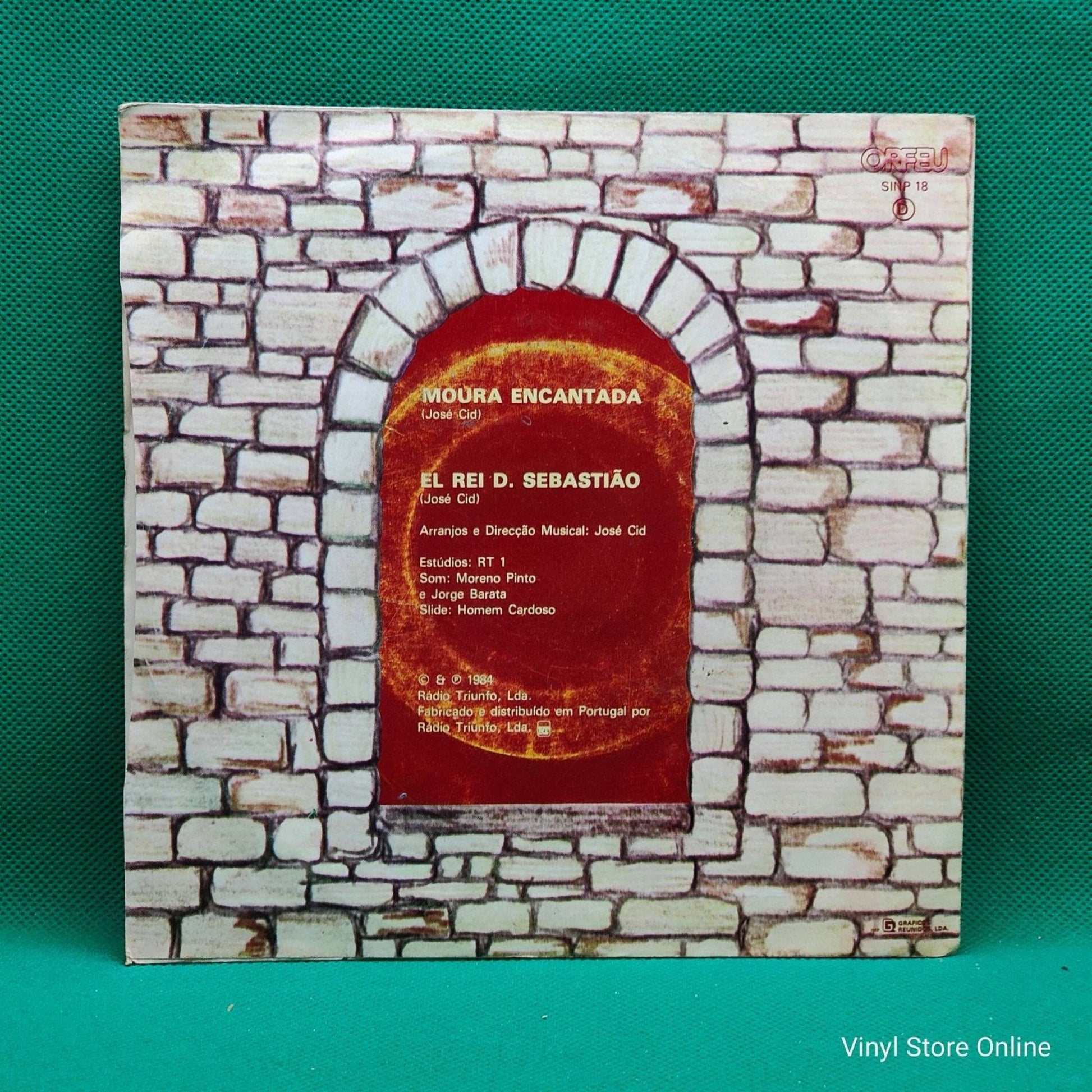 José Cid ‎– Moura Encantada - Vinyl Store Online