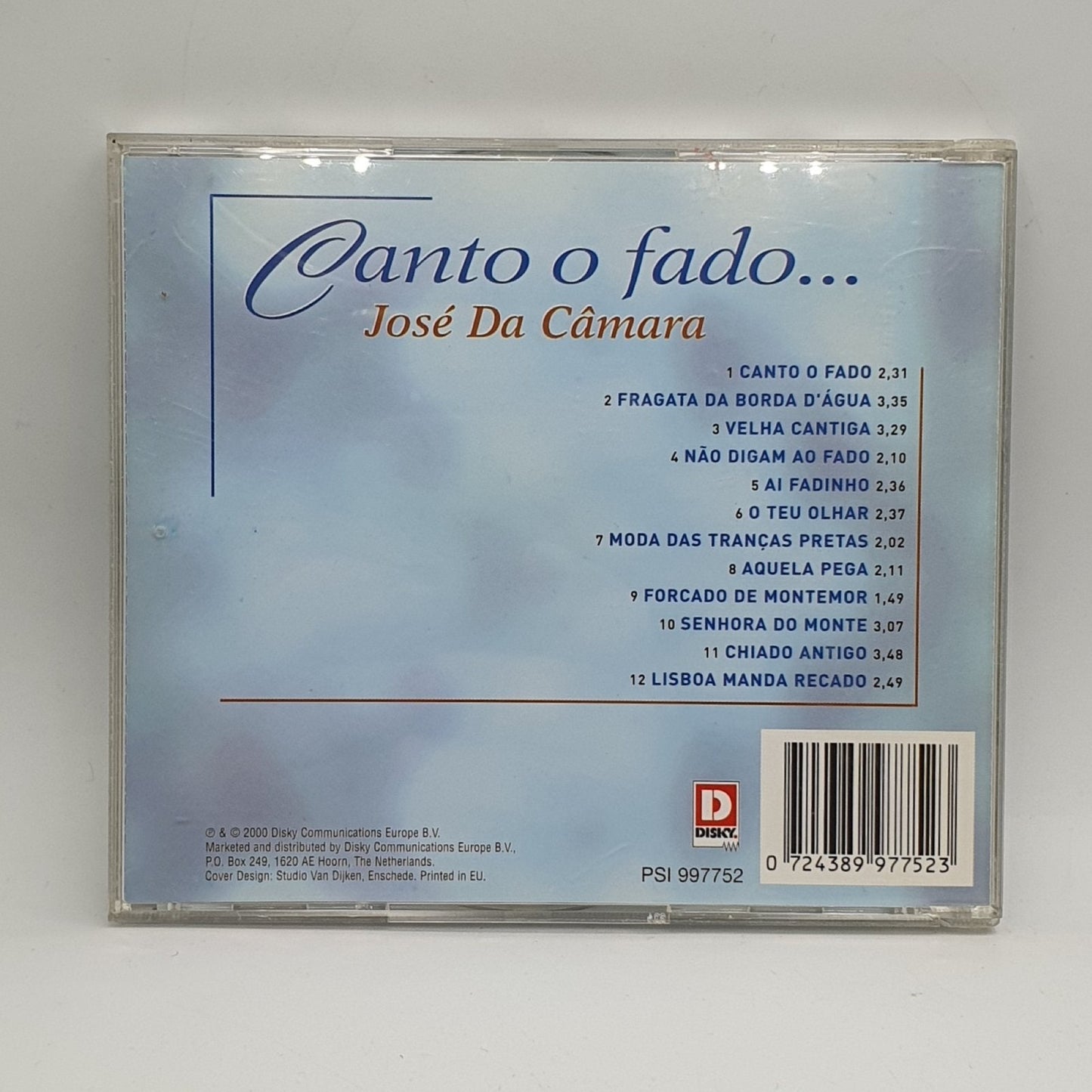 José Da Câmara ‎– Canto O Fado... - Vinyl Store Online