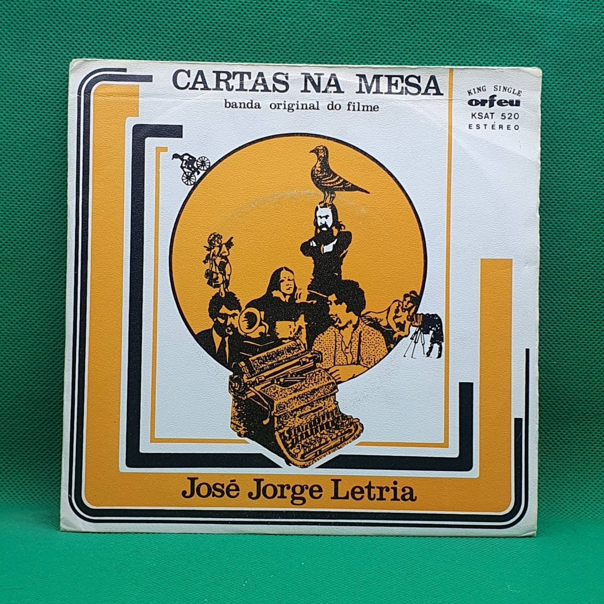 José Jorge Letria ‎– Cartas Na Mesa - Vinyl Store Online