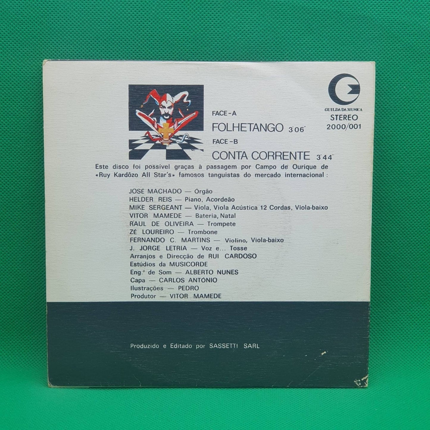 José Jorge Letria ‎– Folhetango - Vinyl Store Online