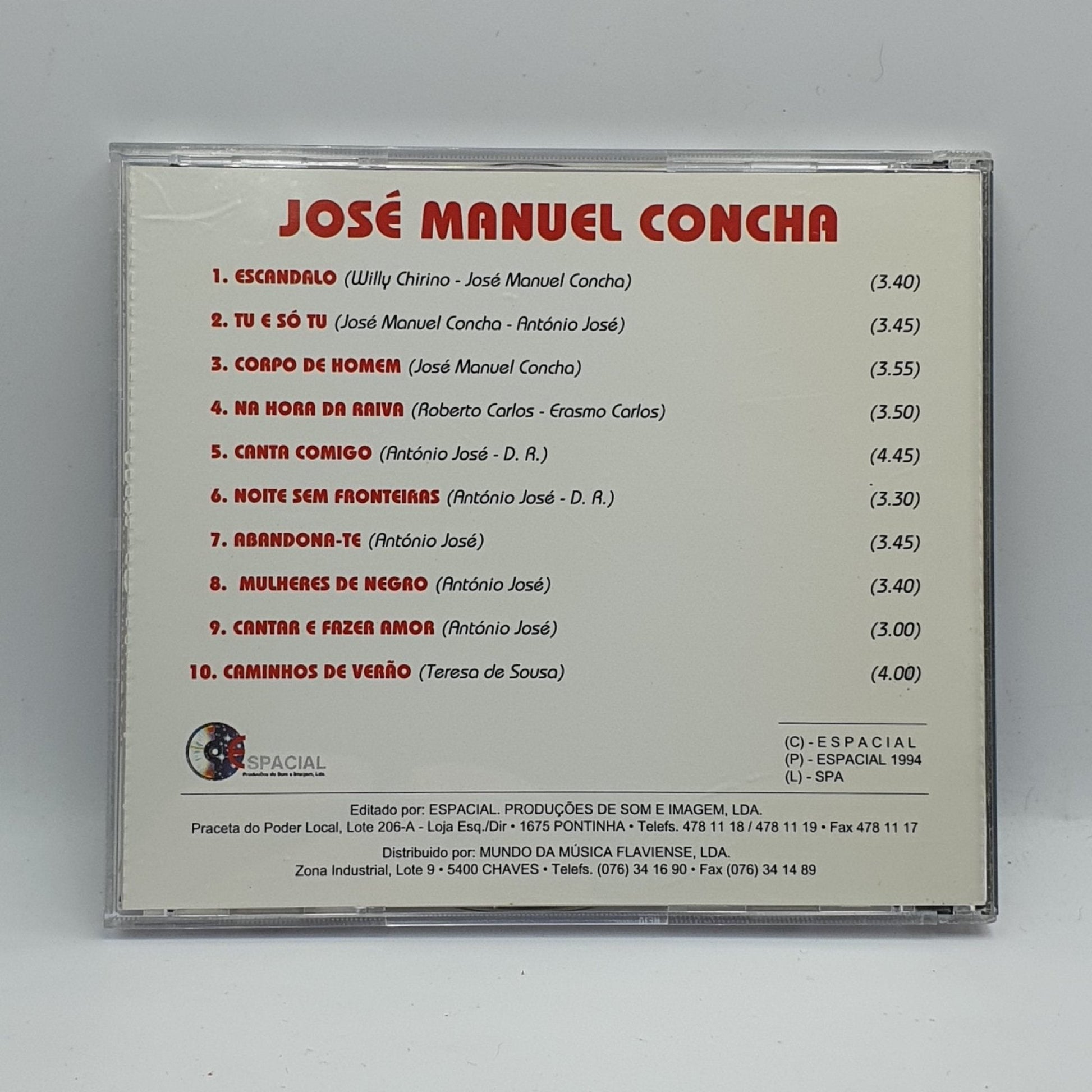 José Manuel Concha ‎– Escândalo - Vinyl Store Online