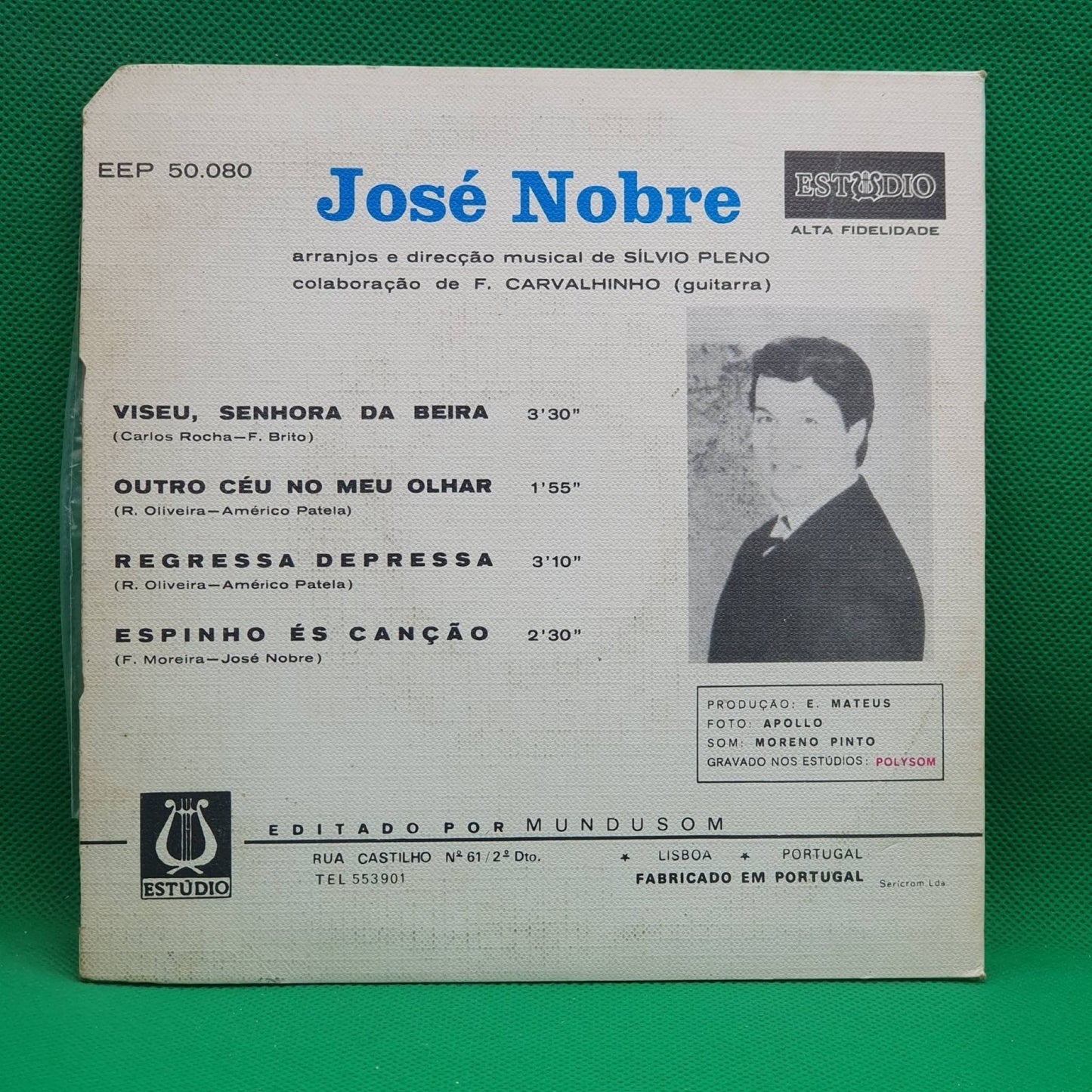José Nobre ‎– Viseu, Princesa Da Beira - Vinyl Store Online