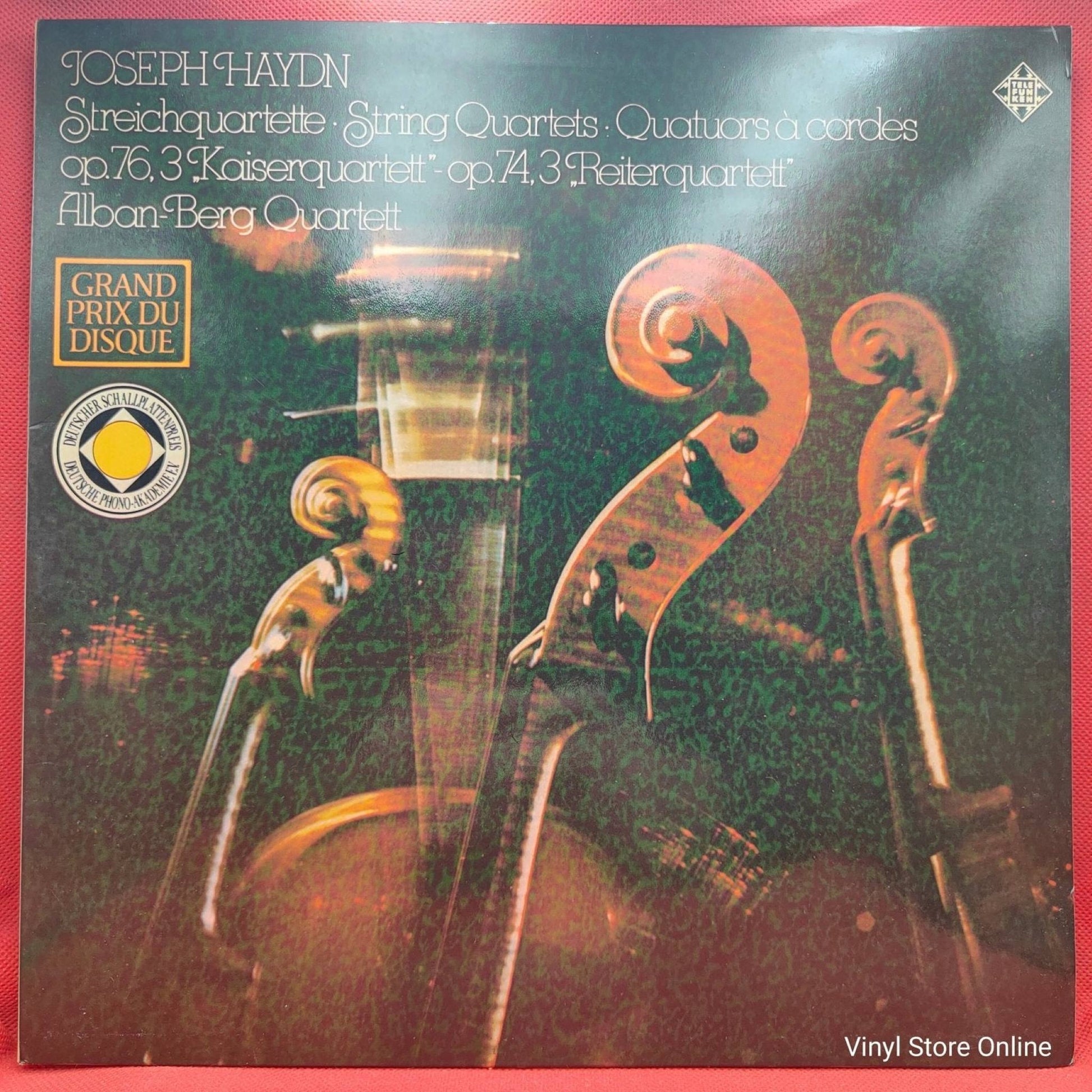 Joseph Haydn - Alban - Berg Quartett ‎– Quatuors À Cordes: Op. 76,3 "Kaiserquartett" - Op. 74,3 "Reiterquartett" - Vinyl Store Online