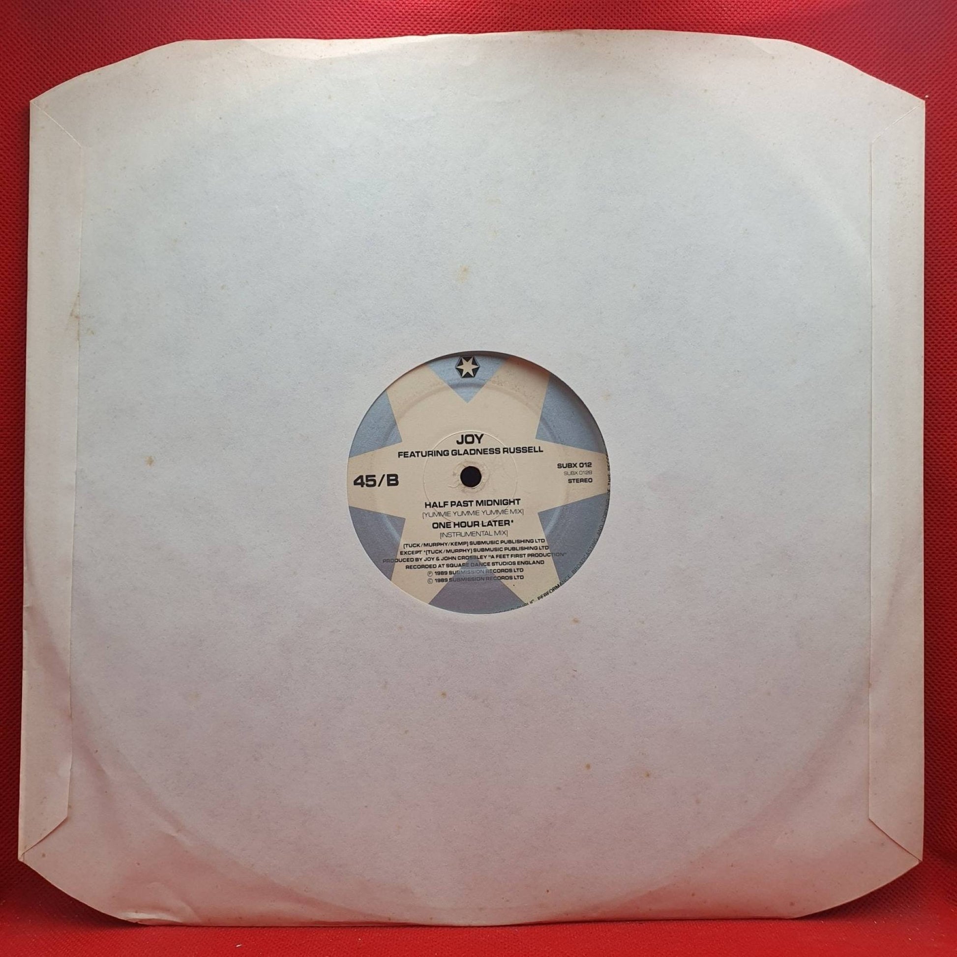 Joy ft. Gladness Russell ‎– Half Past Midnight - Vinyl Store Online