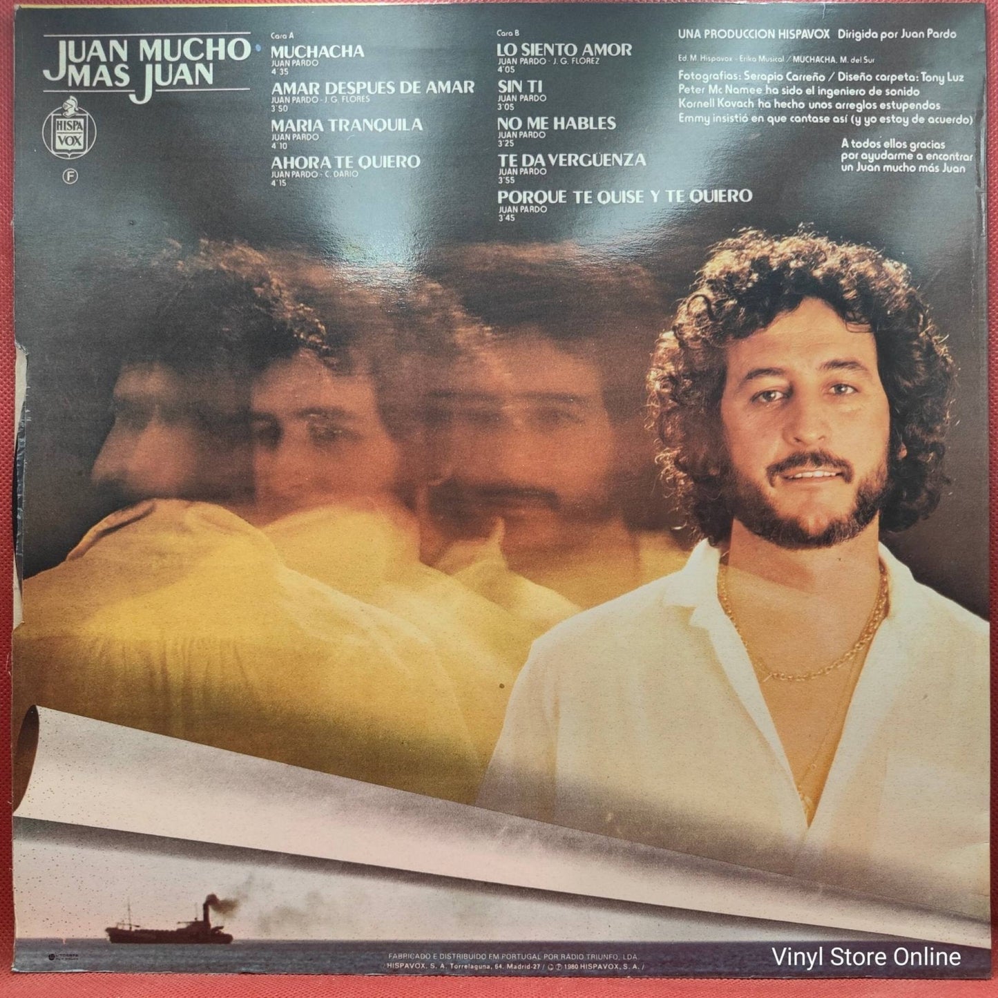 Juan Pardo ‎– Juan Mucho Más Juan - Vinyl Store Online