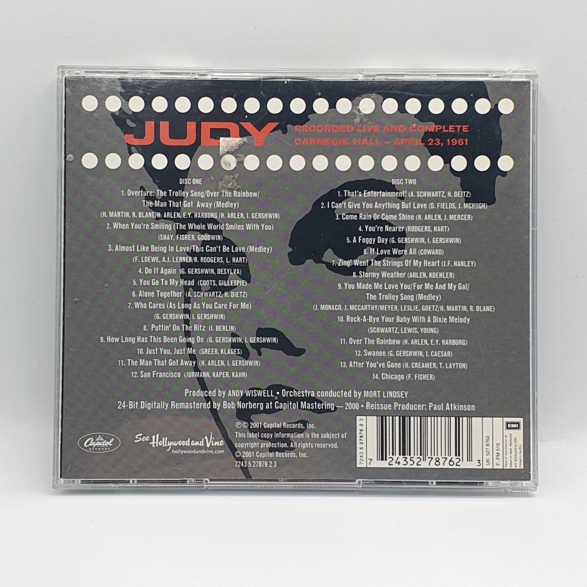 Judy Garland ‎– Judy At Carnegie Hall - Vinyl Store Online