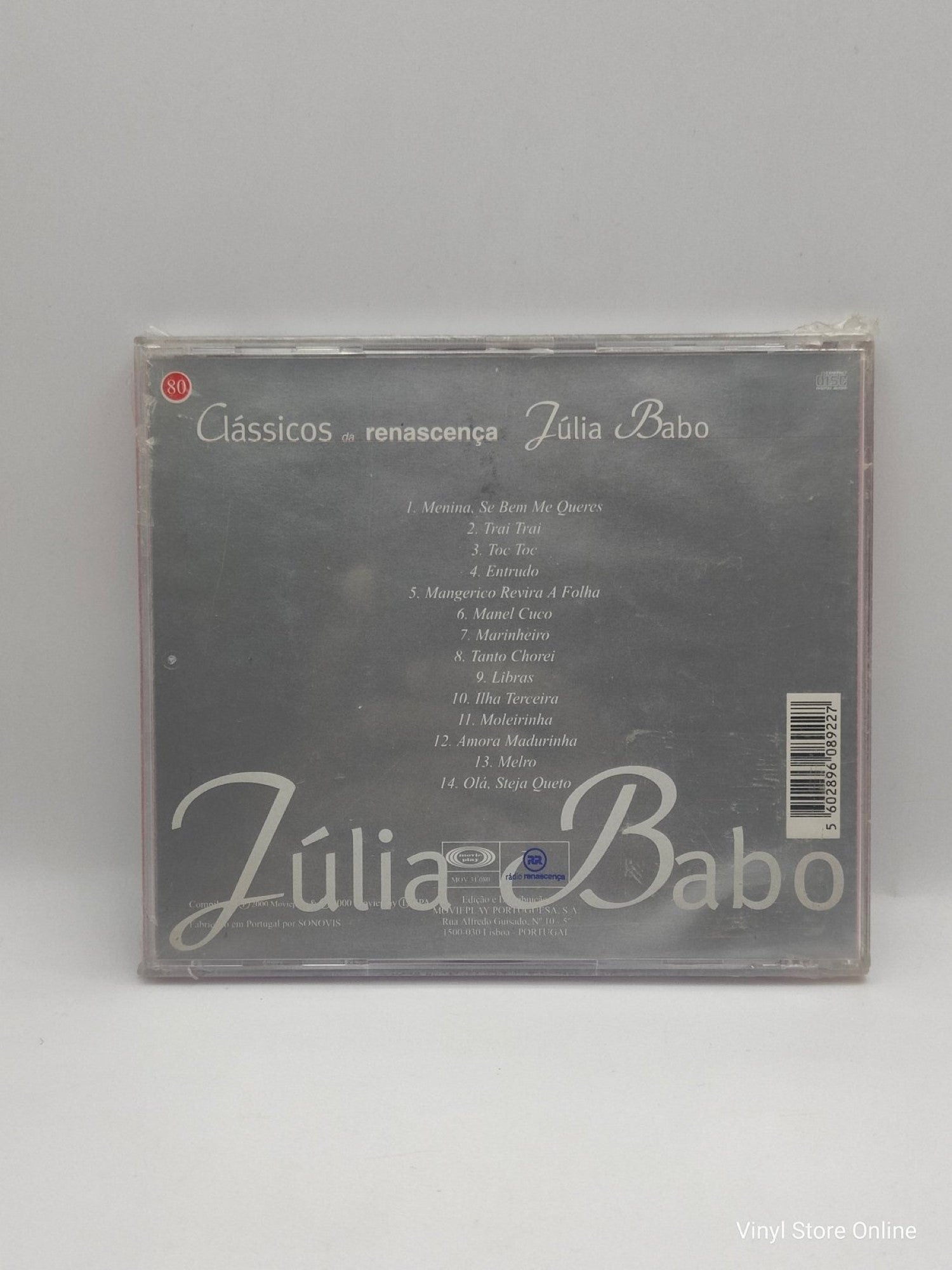 Júlia Babo ‎– Clássicos Da Renascença - Vinyl Store Online