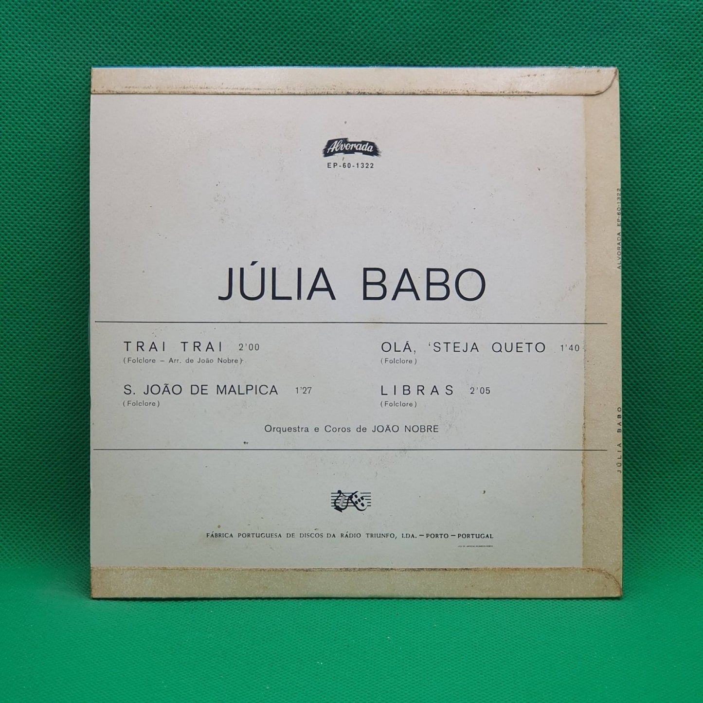 Júlia Babo ‎– Trai Trai - Vinyl Store Online